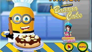 MINION BANANA CAKE - MINION GAMES