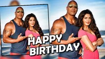 Priyanka Chopra WISHES Baywatch Co Star Dwayne Johnson On His Birthday