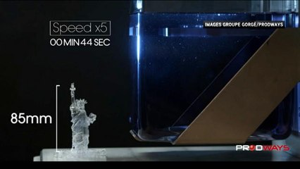 L'imprimante 3D la plus rapide du monde est française - Le 03/05/2016 à 09h50