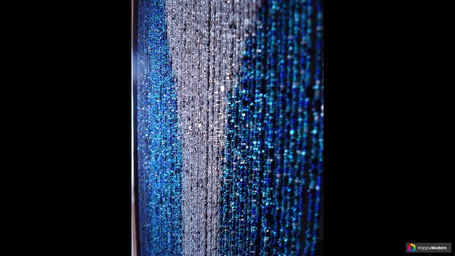 Нитяные шторы: 55 вариантов