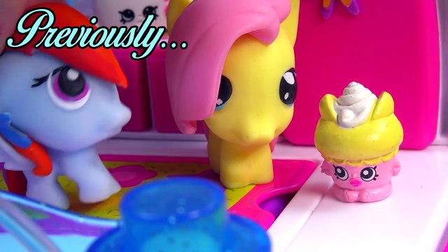 MLP Fashems Rainbow Dash Shopkins Wild BEAR ROAD TRIP RV Camper My Little Pony Video Part