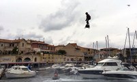 Record du monde avec un flyboard