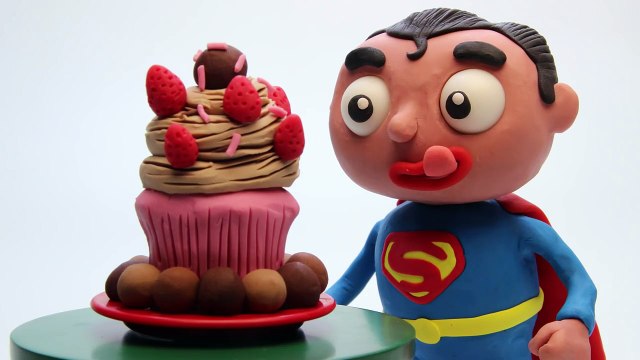 Toilet MONSTER Farting Superhero Batman vs Superman Pranks | Stop Motion Movie Clips