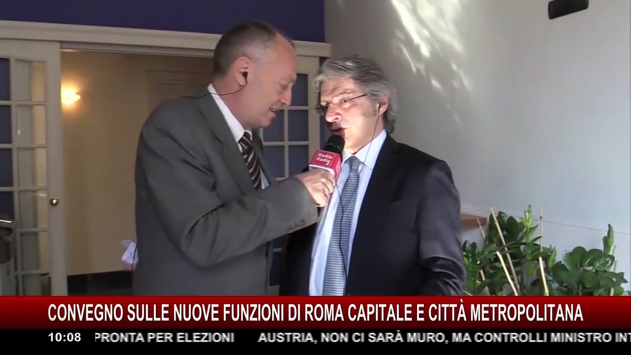 Convegno sulle nuove funzioni di Roma Capitale e Città Metropolitana - D'ambrogio - 29 Aprile 2016