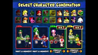 Mario Kart: Double Dash!! Four Player Bob Omb Blast Battle Mode