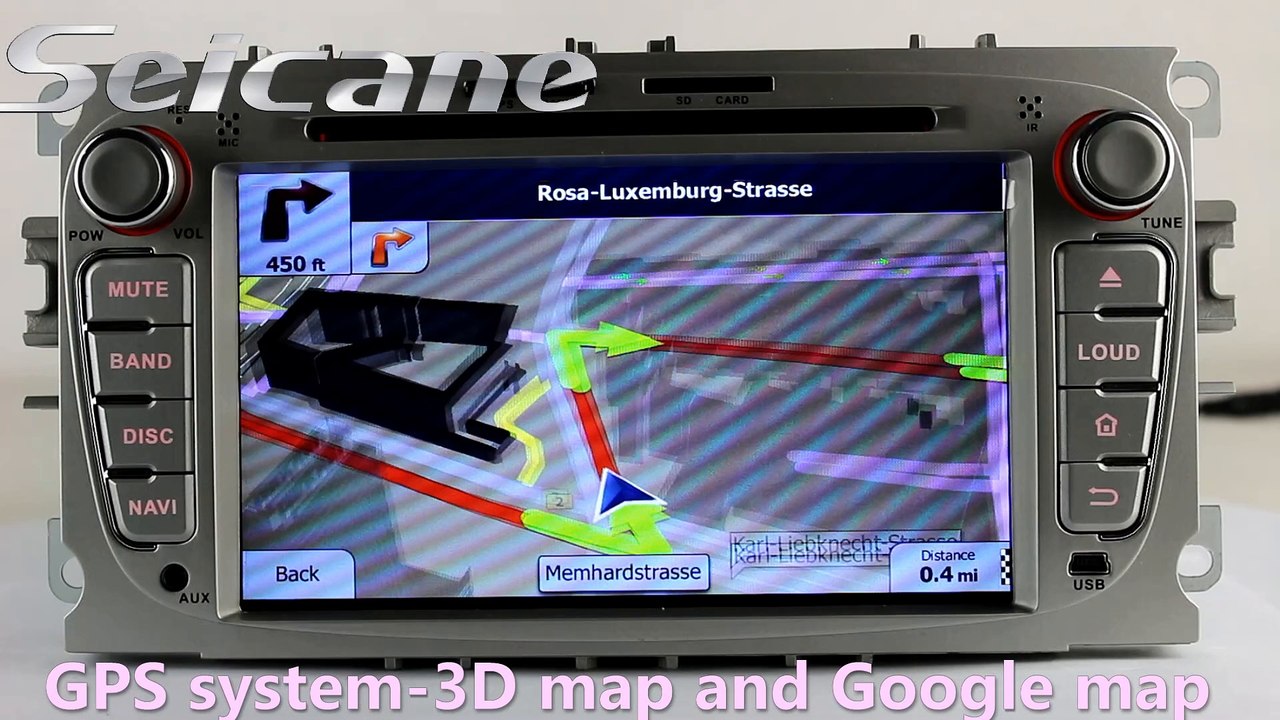 All in one 2008 2009 2010 Ford S-max dvd gps autoradio head unit with Bluetooth Capacitive multi-touch screen OBD