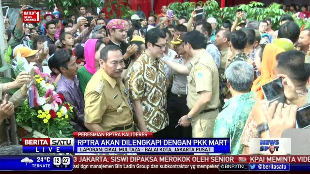 Ahok Resmikan RPTRA Kalideres