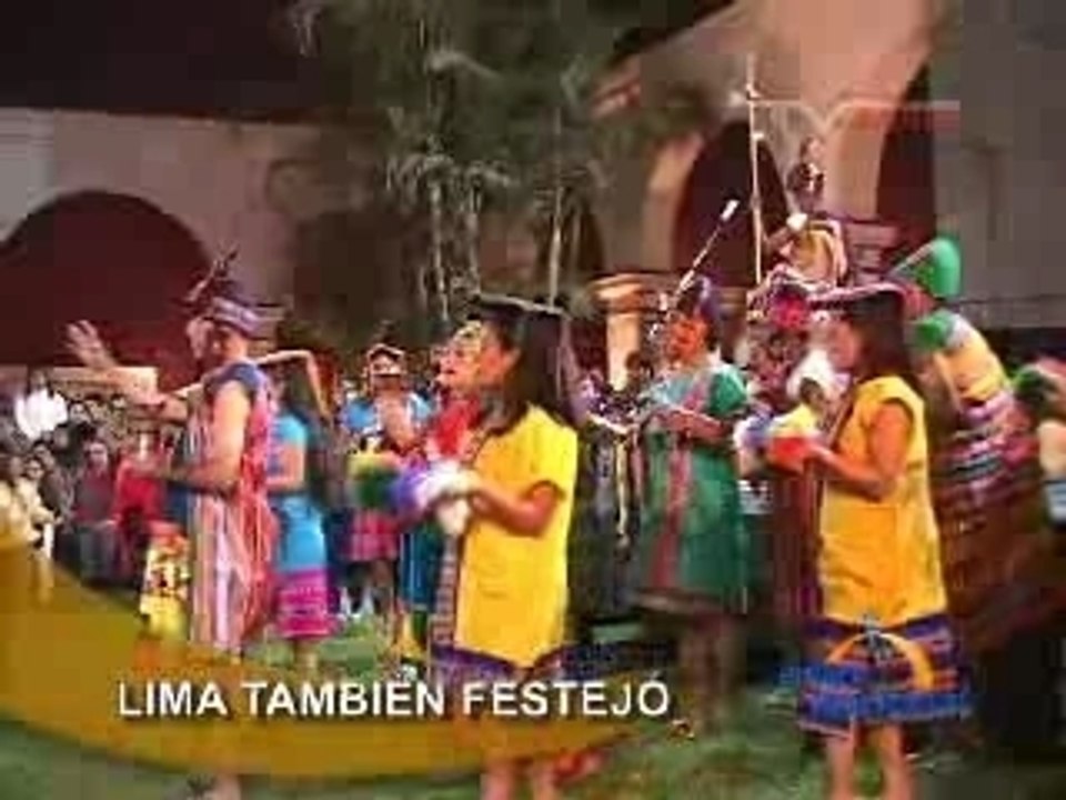 LIMA TAMBIÉN FESTEJÓ