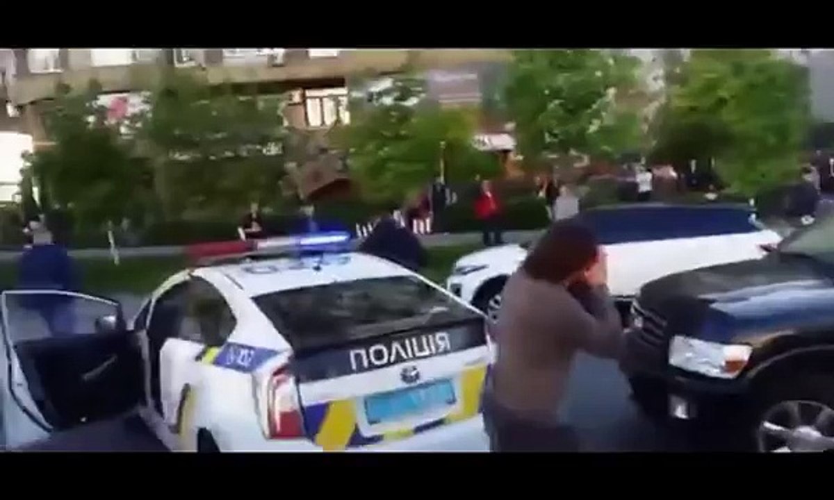 They deserve a medal! Former Olympic wrestling champion fights off SEVEN police officers who hit him