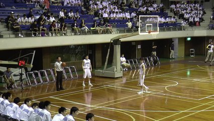平成26年度全国高校総合体育大会　バスケットボール競技茨城県予選会　＜男子準決勝＞1Q / 土浦日大高校VS取手二高校