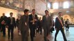 Firenze - Arrivo del Primo ministro giapponese, Shinzo Abe, a Palazzo Vecchio (02.05.16)