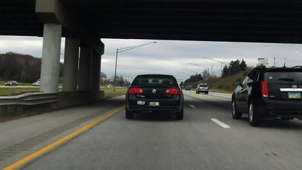 South Outerbelt Freeway (Interstate 480 Exits 20 to 26) eastbound
