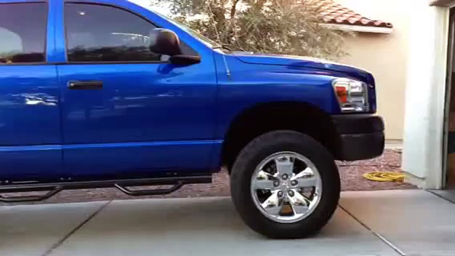 Dodge Ram 1500 2wd What It Looks Like With A 7 Cst Lift Kit And 34 Tires 275 65 Video Dailymotion