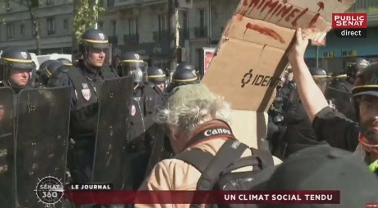 Sénat 360 : Un climat social tendu / École : Opération reconquête ? / Suite de la discussion sur la République Numérique (02/05/2016)