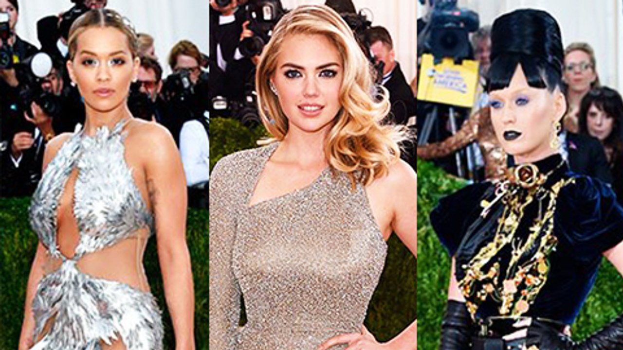 2016 Met Ball’s Metallic Trend — Katy Perry, Kate Upton, Rita Ora & More