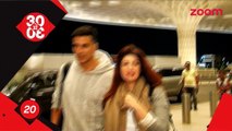 Akshay Kumar and Twinkle Khanna spotted at Mumbai Airport - Bollywood News - #TMT