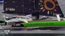 Voile: départ de la Transat anglaise, direction New York