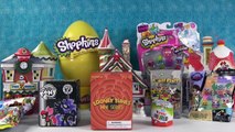 Mickey Mouse Winter Village Toy Opening | Shopkins PlayDoh Kinder Surprise Eggs | PSToyRev
