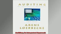 FAVORIT BOOK   Auditing An Integrated Approach  FREE BOOOK ONLINE