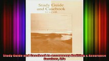 FAVORIT BOOK   Study Guide and Casebook to accompany Auditing  Assurance Services 5e  FREE BOOOK ONLINE