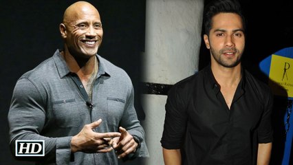 Watch Varuns special message for Dwayne Johnson on his 44th birthday
