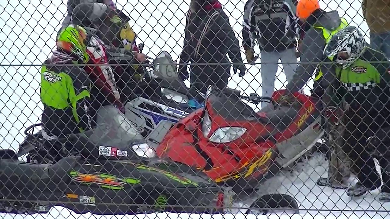 501 600 Snowmobile Heat Two | Stateline Speedway | 2 21 15