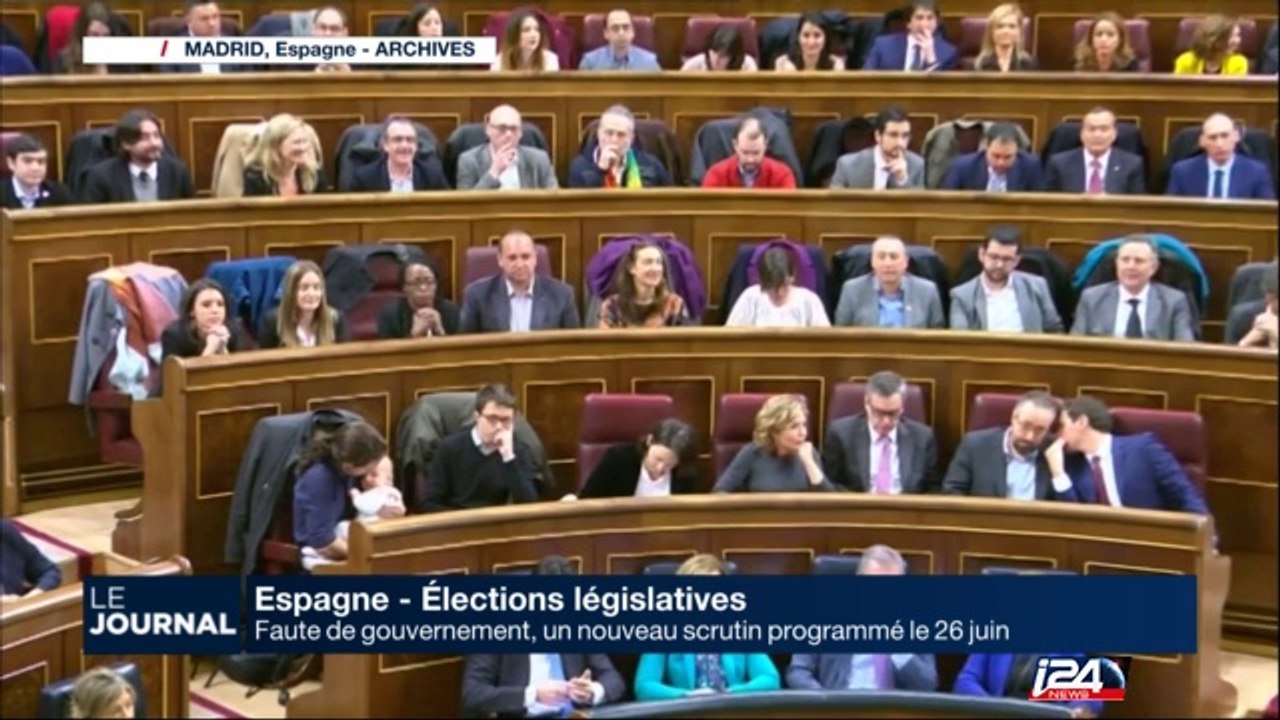 Nouveau scrutin en Espagne prévu le 26 juin