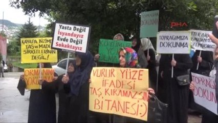 Bursa Mahalleliden Maden Ocağına Karşı 600 İtiraz Dilekçesi