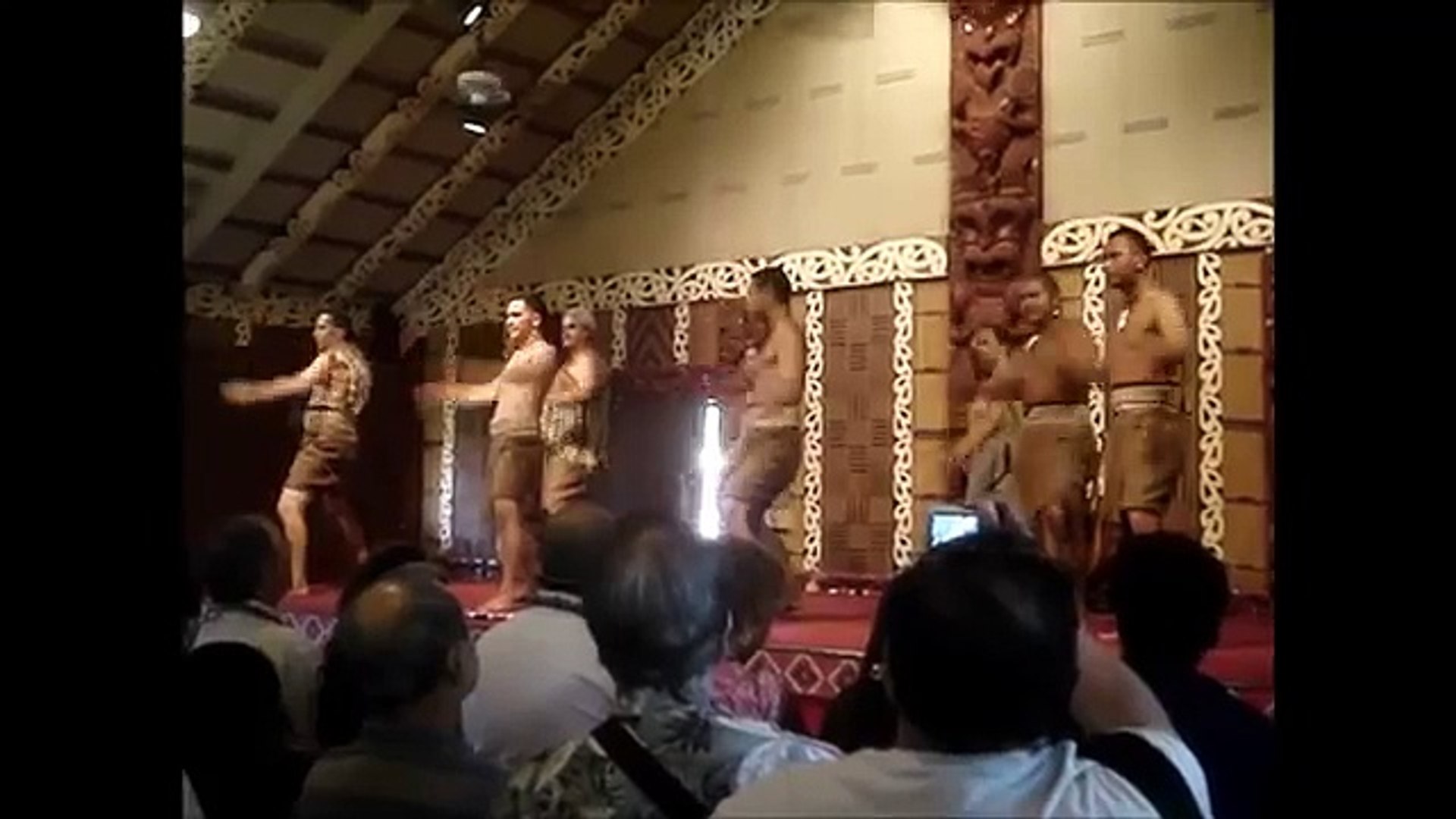 Haka Dancers In Hawaii