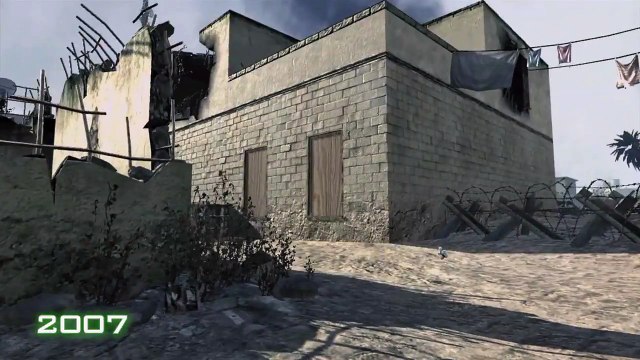Extrait / Gameplay - Comparaison Graphismes CoD: Modern Warfare 2007 V.S. 2016