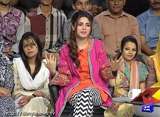 Mazaaq Raat's comedians make fun of Aima Baig