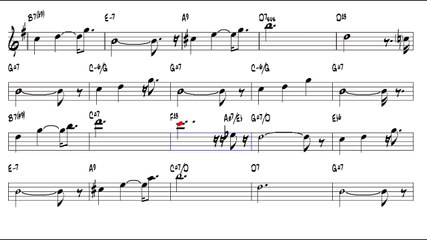 A Child Is Born - Thad Jones  1969 Alto Sax