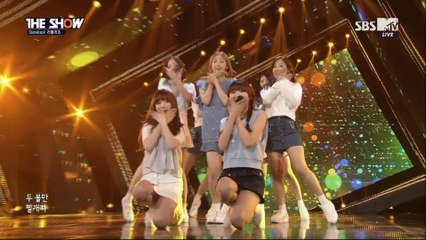 160503 Lovelyz(러블리즈) - 1cm + Destiny(나의 지구) @The Show 1080p