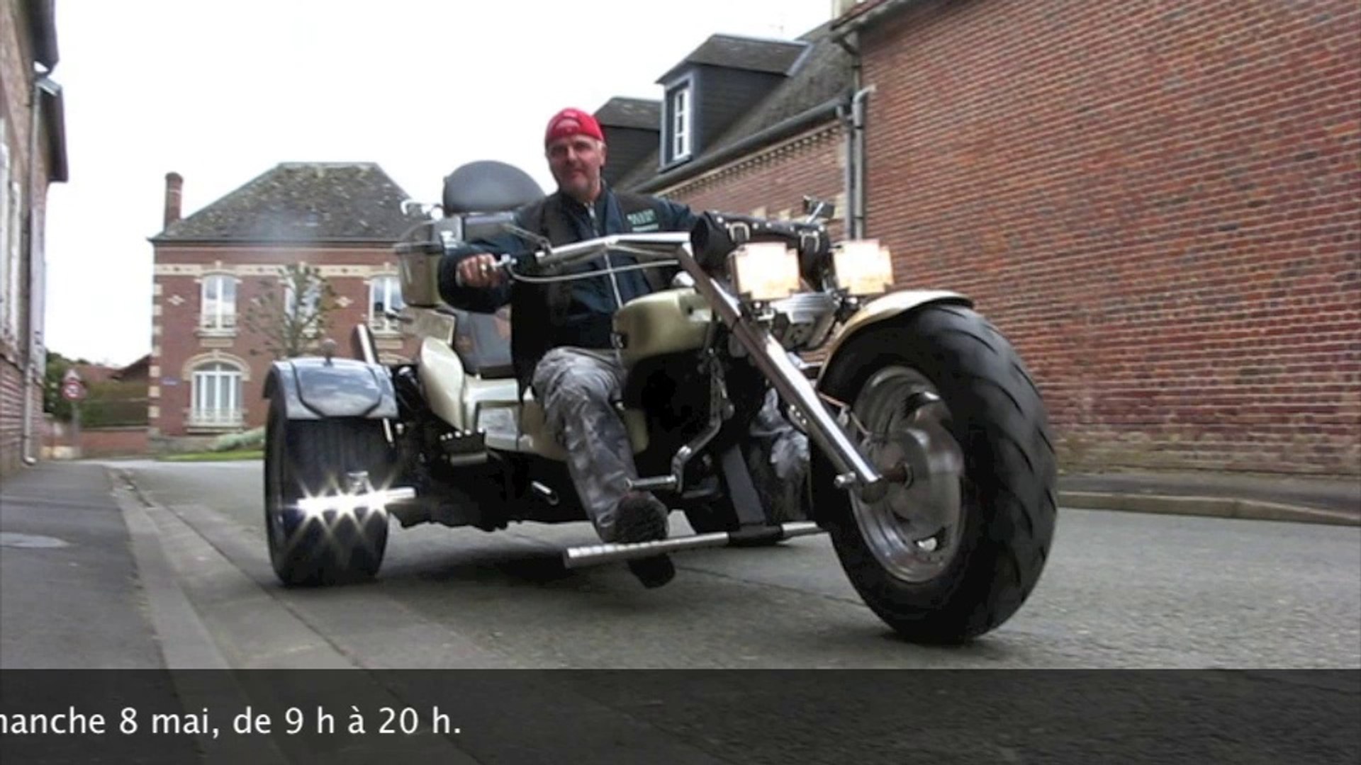 Méry-la-Bataille : Christophe Heyminck, mordu de moto - Vidéo Dailymotion