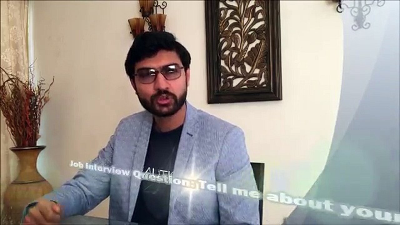 job interview series: Question, tell me about your self in urdu