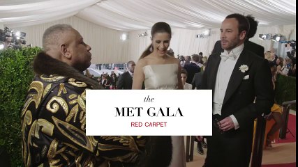 Tom Ford on His Guilty Pleasure - Met Gala 2016