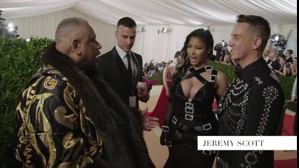 Nicki Minaj and Jeremy Scott on Expressing Yourself Freely - Met Gala 2016