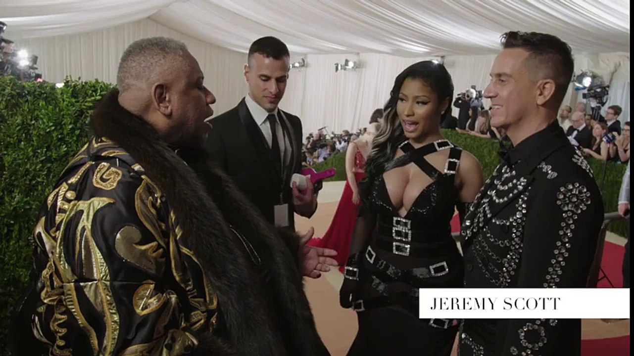 Nicki Minaj and Jeremy Scott on Expressing Yourself Freely - Met Gala 2016