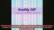 FAVORIT BOOK   Monthly Bill Organizer and Planner Notebook Extra Large Budget Planner NotebookIncludes  FREE BOOOK ONLINE