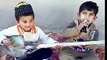 Дети поют Курдские дети поют на улице