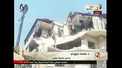 Alep: un hôpital bombardé dans le secteur gouvernemental