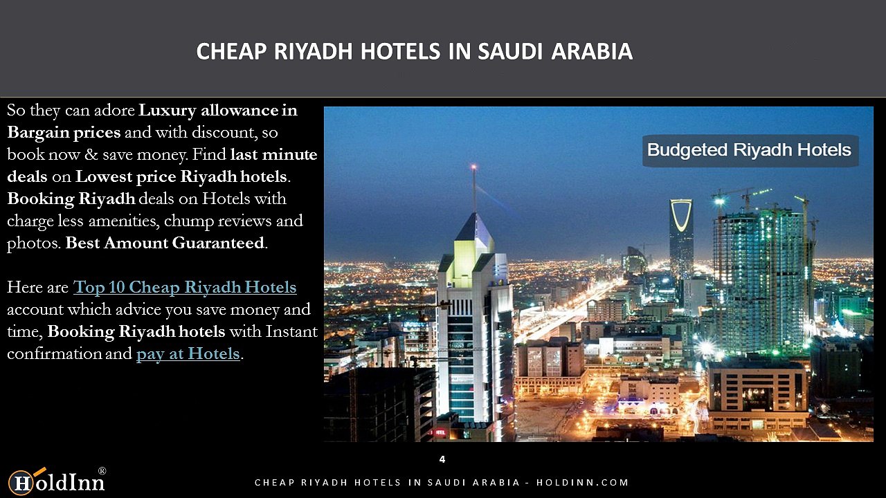 Top 10 Cheap Riyadh Hotels in Saudi Arabia – Holdinn