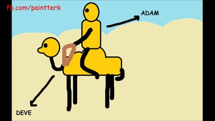 Deve ile Adam Hikayesi - Paint Terk