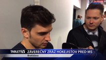 ZÁVEREČNÝ ZRAZ HOKEJISTOV PRED MS