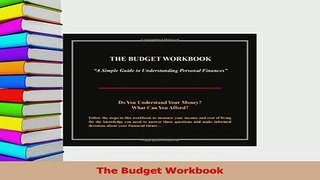 Read  The Budget Workbook PDF Online
