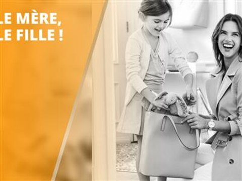 Alessandra Ambrosio fait équipe avec son petit ange !