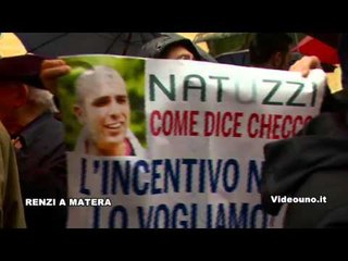 Renzi a Matera l'attesa