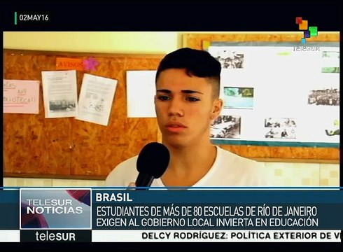 Brasil: alumnos toman 80 planteles en rechazo a políticos locales