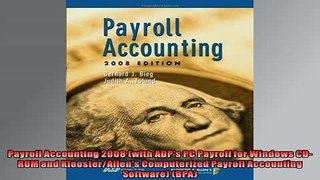 FAVORIT BOOK   Payroll Accounting 2008 with ADPs PC Payroll for Windows CDROM and KloosterAllens  FREE BOOOK ONLINE