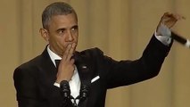 President Obama Impersonates Kobe Bryant at Correspondents' Dinner, Says 